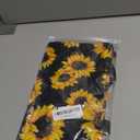 Car Trash Bag Hanging Back of Seat with Adjustable Snap Buckle Strap Cute Printed Drawstring Garbage Bags for Car-Sunflower