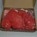 6 Pcs 6 Pcs Large Heart Felt Hanging Ornaments Valentines Heart Shaped Ornaments for Tree Red Pink Sweet Hanging Decorations for Valentines Wedding Anniversary Mantel Party Supplies (Love)