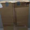 2 Pack Rocking Chair Cushion for Indoor Outdoor Patio Seat Cushion Pad for Patio Wicker Lounge Rocking Chair Yellow (Medium)