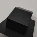 Roof Vent Cap - Hon&Guan Roof Vents 4 Inch Galvanized Steel Bathroom Roof Exhaust Vent for Ventilation System-with Damper, Black