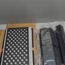 Uniflasy Grill Grates Heat Plates for Dyna-Glo 4 Burner DGH450CRP DGH451CRP Grill Parts for Dyna Glo 70-01-911 70-02-411 70-02-412 Porcelain Steel Heat Plates Replacement Part for Dyna-Glo (Black)