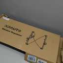Front Driver Side Power Window Regulator with Motor for 2003-14 Ford E150 E250, 1992-02 E150 E250 Econoline Club Wagon, 03-05 E350 Club Wagon, 92-98 E350 Econoline, 1999-14 E350 Super Duty, Left
