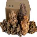 Dragon Rocks Aquariums Stones Natural Rocks for Aquascaping, Aquariums, Terrariums, Vivariums Decorative Stone, Reptile Enclosures, Paludariums And Gardens, 10lb 2 to 7 Inch