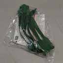 Command Garland Holder, Fireplace Mantle Garland Holder for Displaying Garlands, Wreaths, and Holiday Decor Without Leaving Damage, Holes, or Residue, Holds 2lbs, Green, 6 Pack