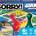 Giant Sorry Classic Family Board Game Indoor Outdoor Retro Party Activity Summer Toy with Oversized Gameboard, for Adults and Kids Ages 6 and up