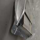 12 Inch Galvanized Shutter Exhaust Louver Vent, Automatic Gravity Shutter Louver Vent for Home Attics, Workshops, Barn, Greenhouse (Motor&Blades are not Included)