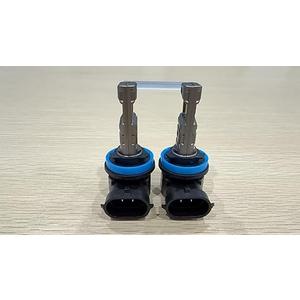 FRANXI H11 Bulbs Fog Lights, H8 H9 H16 Lights 60W Super Bright 6000K Cool White, 1:1 Design with Cooling Fan, Plug and Play, Pack of 2