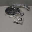 Phansthy 2 Lights Sconce with Switch Matte Black Vanity Light with Dual 7.87 Inches Flat Crafted Light Shade (Matte Black)(No bulbs included)