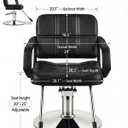 Artist hand Hydraulic Barber Chair Salon Chair for Hair Stylist Tattoo Chair Shampoo Salon Equipment