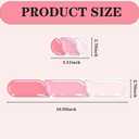 Ergonomic Keyboard Wrist Rest, Gel Wrist Rest for Keyboard and Mouse, Wrist Support and Keyboard Pad for Typing Pain Relief, Anti-Slip Base, Suitable for Office, Laptop, Computer, Gaming (Pink)