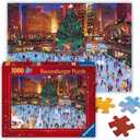 Ravensburger - Rockefeller Christmas - 1000 Piece Jigsaw Puzzle - Enjoy Rockefeller Center During The Holidays - Magical Ice Skating Scene - Premium Quality - Ages 12+