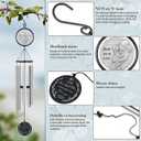 Gifts for Mom from Daughter Son Kids,Birthday Gifts for Mom, Perfect Present for Mothers of All Ages, 36 Outdoor Wind Chimes