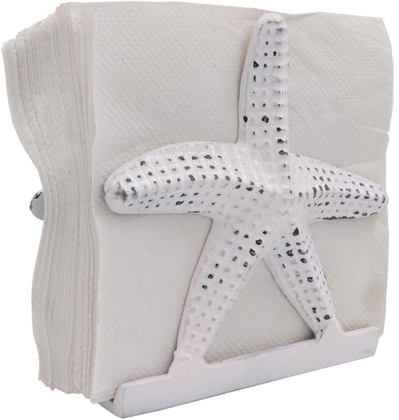 Nautical Starfish Lunch Dinner Metal Napkin Holder Kitchen Beverage Cocktail Ocean Coastal Napkin Holder By The Metal Magician (Distressed Pink) Nautical Starfish Lunch Dinner Metal Napkin Holder Kitchen Beverage Cocktail Ocean Coastal Napkin Holder By The Metal Magician (Distressed Pink)