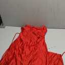 Memoriesea Women's Sexy Spaghetti Strap Bodycon Cowl Neck Party Cocktail Maxi Dress Red, Medium