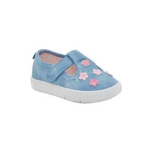 Carter's Every Step Baby FlorenceGP First Walker Shoe, Blue, 6 US Unisex Infant