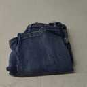 roswear Women's Wide Leg Jeans Casual High Waisted Stretch Baggy Loose Denim Pants (Large, Blue)