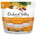 Orchard Valley Harvest Cheese Crisp Power Trail Mix, 1 oz Bags (15 count), Snack Packs, 7g Protein per serving, Trail Mix Individual Packs, Snacks for Adults and Kids, Best By 08/30/2025