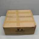 Heehee Wooden Rotating Bookshelf 360 Display Floor Standing Bookcase Storage Rack for Kids&Adults Multi-Functional Bookshelf Organizer (3-Tier)