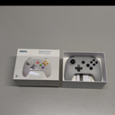8BitDo 64 Bluetooth Controller for Analogue 3D, Switch, Switch 2, Windows, and Android (Grey)
