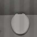KOHLER 4636-RL-0 Cachet ReadyLatch Elongated Toilet Seat, Quiet-Close Lid, Contoured Seat, Grip-Tight Bumpers and Installation Hardware, White, 18.04"L x 14.18"W