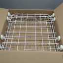WD28X10384 Lower Rack Assembly for GE Dishwashers Rack Replacement, Replaces WD28X10166 AP5788827 PS8746204 WD28X10165 WD28X10206 WD28X10309, Includes 8 Rollers, 22.2"D x 21.3"W x 7.3"H