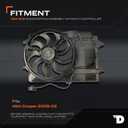 Dorman 620-902 Engine Cooling Fan Assembly Compatible with Select Mini Models