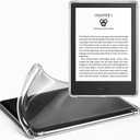 CoBak Clear Case Exclusively for 6 Inch Kindle 2024 and 2022 Releases (11th Generation) - Ultra Slim Soft TPU Transparent Cover, Lightweight and Durable Protection
