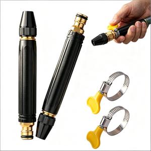 Home High-Pressure Car Wash Water Gun with Booster Nozzle, Adjustable Spray for Watering Plants, Multi Function Lawn & Garden Watering Sprayer
