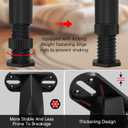4PCS Adjustable Bed Frame Support Legs (5.1"-8.3"), Frame Center Slats Heavy Support Leg, Extra Durable Furniture Suport Feet, for Frame/Sofa/Dresser/Chair/Table, Legs Furniture Replacement Parts