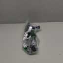 LAICIGO Women's Square Open Toe Heeled Sandals Stiletto Kitten Heel Ankle Buckle Strap Slingback Summer Dress Sandals (6.5, Black)