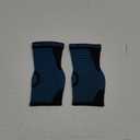 Modvel Foot & Ankle Brace Socks for Sprained Ankle Compression Sleeve - Ankle Support for Women & Men - Tendonitis & Arthritis Ankle Brace Sports Running, Torn Ligaments & Women Stabilizing Ankle Wrap (Large, Blue/Black)