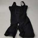 Gotoly Shapewear Bodysuit for Women Tummy Control Colombian Girdles Waist Trainer Butt Lifter Thigh Slimmer Full Body Shaper (Small, Black)