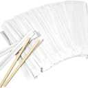 1000Pcs Disposable Wood Coffee Stir Sticks Stirrers Individually Paper Wrapped Coffee Tea Beverage Stirrers Stirrings 5.5 Inch,140mm (Natural color)