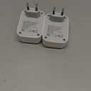 2 Pack European Plug Adapter USB C, TESSAN US to Europe Adapter 4 Outlets 3 USB Charger, Type C International Power Adaptor to Italy Spain France Portugal Iceland Germany, Europe Travel Essentials