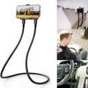 B-Land Cell Phone Holder, Universal Mobile Phone Stand, Lazy Bracket, DIY Flexible Mount Stand with Multiple Function (Black)