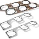GoaMotors Engine Upper & Lower Intake Gaskets Set Fit for Buick for Lacrosse for Rendezvous for Cadillac CTS SRX STS for Malibu for Pontiac G6 G8 for Saturn Aura 3.6L, Replace 12598158
