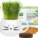 The Cat Ladies 100% Organic Cat Grass Seed (Non GMO) 8oz