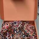 Daci Tankini Tops for Women High Neck Swim Top Tummy Control Bathing Suit Top Modest Swim Tank Top No Bottom (XX-Large, Brown Mandala)