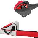 WLSANX 19 inch Chainsaw Carrying Bag, Chainsaw Storage Bag, Oxford Cloth Chainsaw Case Bag, Portable Chainsaw Holder Fit for 16"/18"/19", Chainsaw Bag with Buffer Cotton & Handle Sticky (RED)