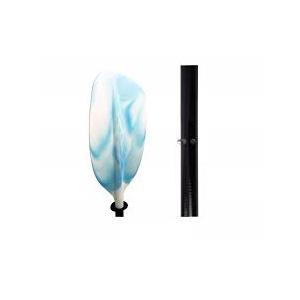 SUP Paddle - 3-Piece Adjustable Aluminium SUP Paddle with Glass Fiber Blade for Surfing, Floating, Water Sports