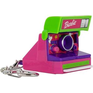 World's Coolest Barbie Polaroid, Retro Mini Novelty Camera, Measures only 1.5 x 2.25 x 1.75 inches has Sound, Simulated Film, and a clickable red Shutter Button, Ages 8+