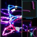 Honoson Light Up Glasses LED Cats Headband Rabbit Headband for Adults Party Favor Packs