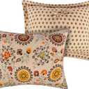 Greenland Home Fashions Andorra Standard Sham, Multicolor
