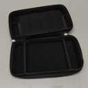 ADVcer 3DS Case, EVA Waterproof Hard Shield Protective Carrying Case with Detachable Hand Wrist Strap Compatible with Nintendo New 3DS, 3DS, 2DS XL or DSi, DS Lite, Black