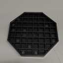 Drip Trays 6" Coffee Countertop Octagon Drip Tray Black Plastic Coffee Drip Tray With Honeycomb Grid, Pack of 4 (4 Pcs 6")