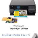 Epson Premium Presentation Paper MATTE (8.5x11 Inches, Double-sided, 50 Sheets) (S041568),Bright White