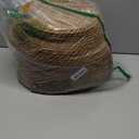 Round Wicker Woven Seagrass Storage Baskets with Leather Handles Set of 3, Natural Decorative Braided Rope Wicker Baskets Bins for Shelves Blankets Organizing, 13", 12" & 11"