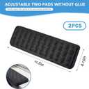 L-Shaped Desk Elbow Pad for Desk,2 PCS Elbow Rest for Desk with Ergonomic Support, Ergonomic Desk Arm Rest Cushion, Non-Slip Desk Edge Wrist Support for Office & Home