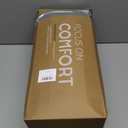 downluxe King Size Comforter Set - Black and Grey King Comforter, Soft Bedding Sets for All Seasons -3 Pieces - 1 Comforter (104"x92") and 2 Pillow Shams(20"x36")