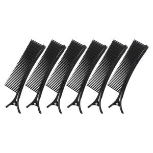 NOLITOY 6 Pcs Grip Clips for Hair Sectioning, Non-Slip Sectioning Hair Holders, Quick and Efficient for Coloring, Cutting, Styling - Hairdressing DIY Accessories